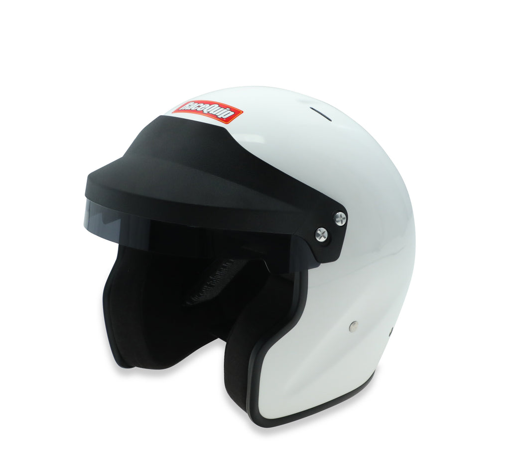 RACEQUIP OF20 OPEN FACE HELMET - White