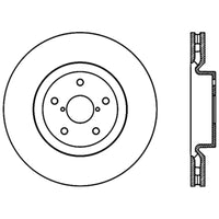 Stoptech 05-07 Subaru Impreza WRX Sti Front High Carbon CRYO-STOP Rotor