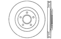 StopTech 04 & 08 Cadillac XLR/XLR-V / 97-04 Chevy Corvette Slotted & Drilled Front Right Rotor