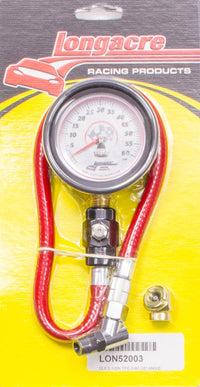 Longacre 2.5" Deluxe Tire Pressure Gauge